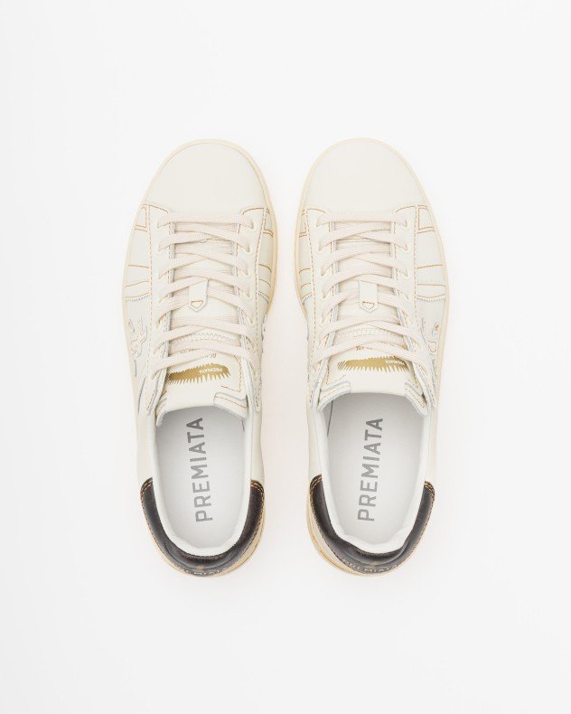 Premiata RUSSEL 8027 White Sneakers - White