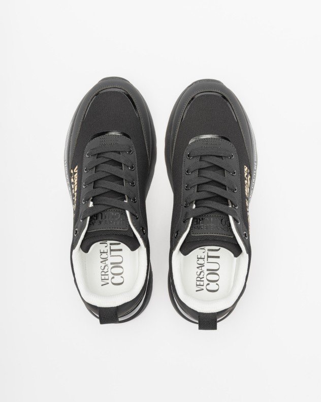 Versace Jeans Couture Fondo Dynamic 20 Black Sneakers - Black