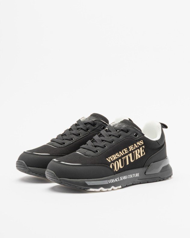 Versace Jeans Couture Fondo Dynamic 20 Black Sneakers - Black