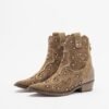 PROF M374M16 Camel Ankle Boots - Camel