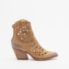 PROF M702M49 Camel Ankle Boots - Camel