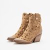 PROF M702M49 Camel Ankle Boots - Camel