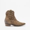 PROF M374M16 Camel Ankle Boots - Camel