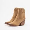 PROF M702M49 Camel Ankle Boots - Camel