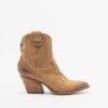 PROF M702M49 Camel Ankle Boots - Camel