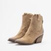 PROF M702M49 Taupe Ankle Boots - Taupe