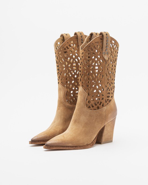 PROF M2726M21 Camel Boots - Camel