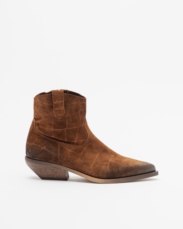Elena Iachi E-4745 Camel Ankle Boots - Camel