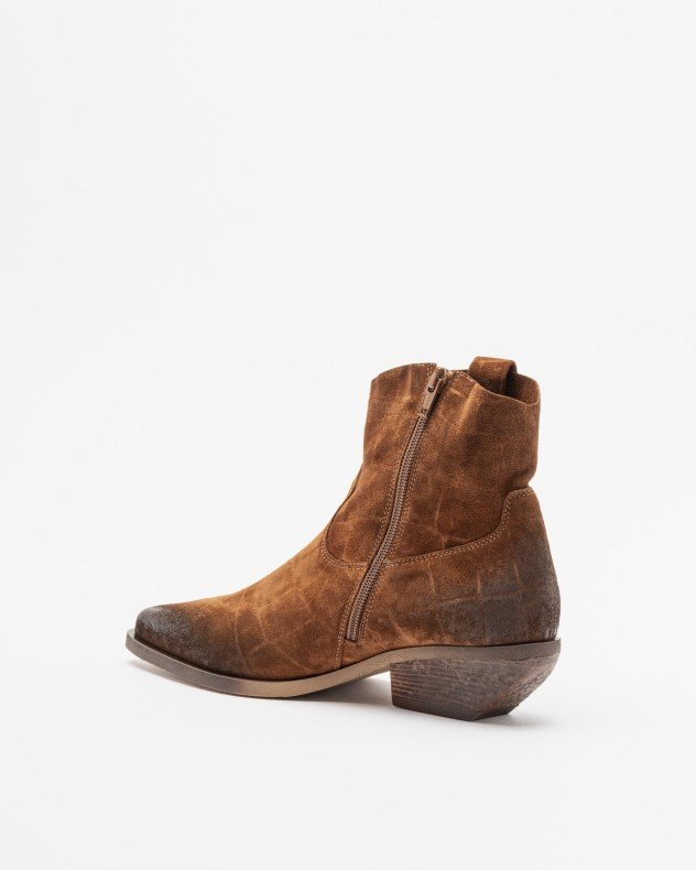 Elena Iachi E-4745 Camel Ankle Boots - Camel