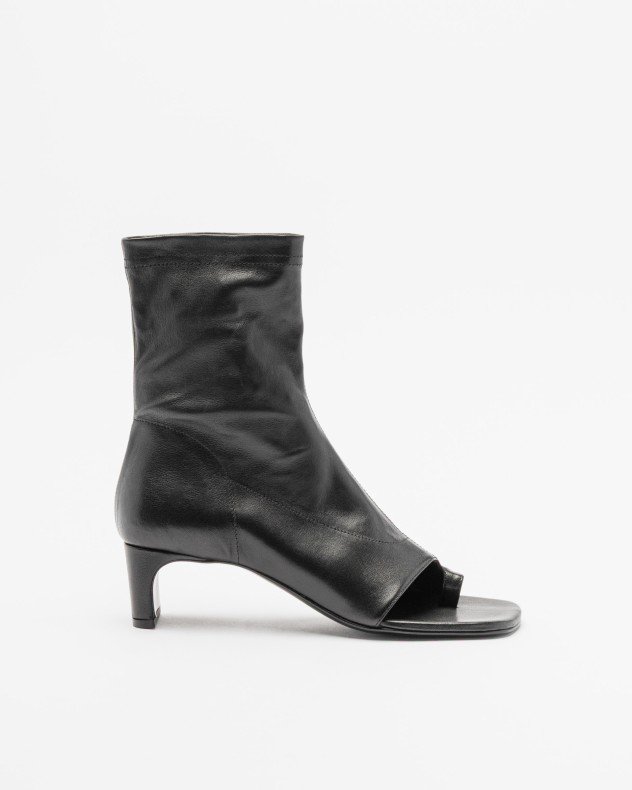 Elena Iachi E-4726-1 Black Ankle Boots - Black
