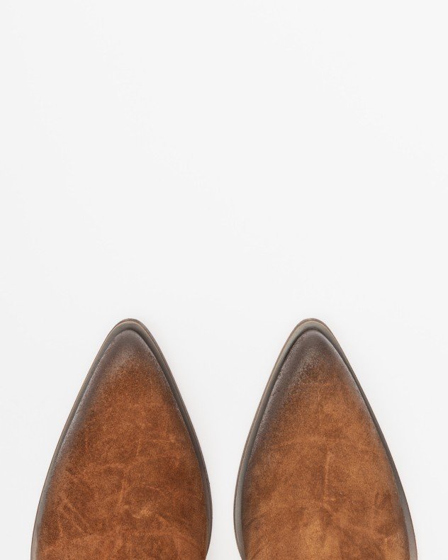 Elena Iachi E-4745 Camel Ankle Boots - Camel