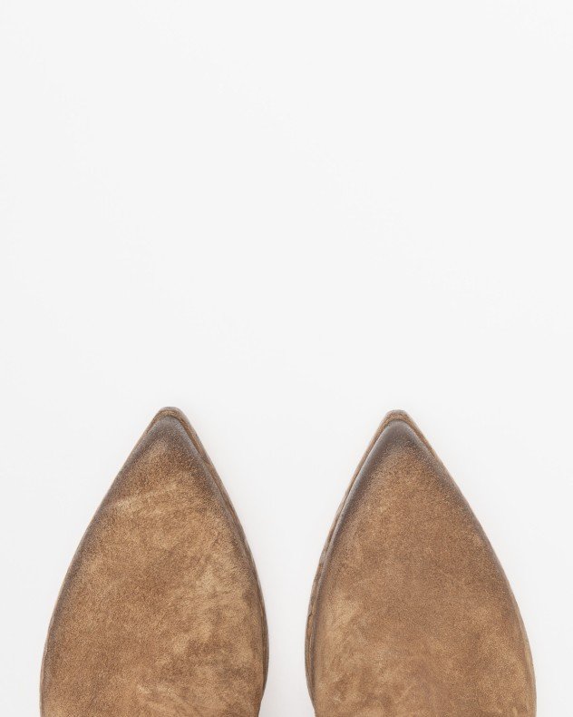 Elena Iachi E2016 Camel Cowboy boots - Camel