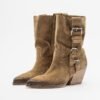Elena Iachi E-4732 Taupe Cowboy boots - Taupe
