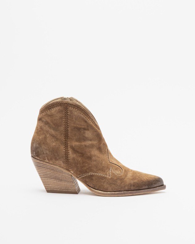 Elena Iachi E-4735 Camel Ankle Boots - Camel