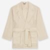 Jijil JPE26GI197 Beige Jacket - Beige