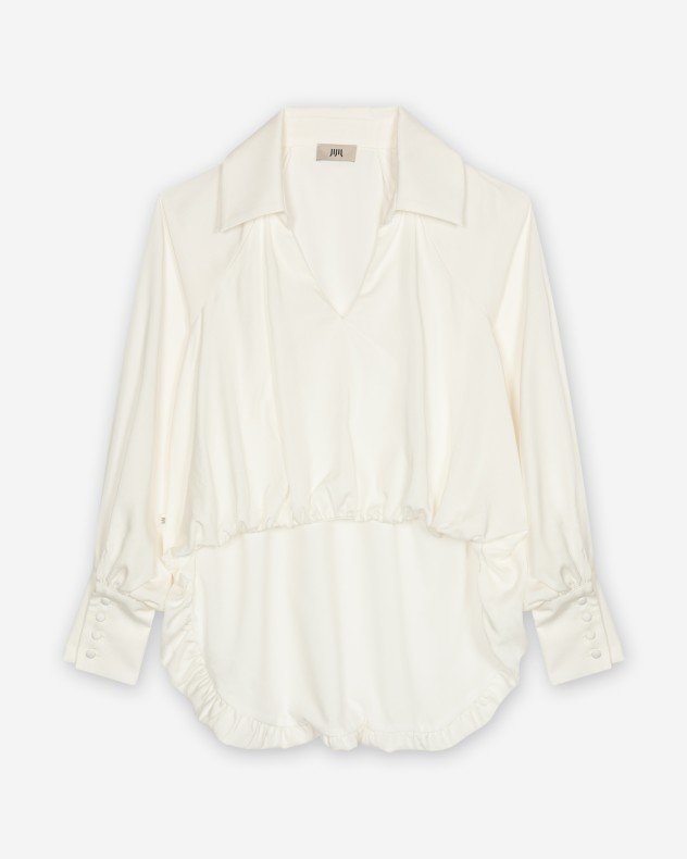 Jijil JPE26BL141 White Shirt - White