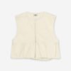 Jijil JPE26GL221 Brown Vest - Beige