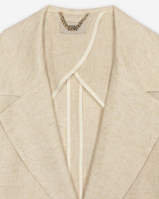 Jijil JPE26GI197 Beige Jacket - Beige