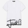 Just Cavalli VBX Logo Sign White Dress - White