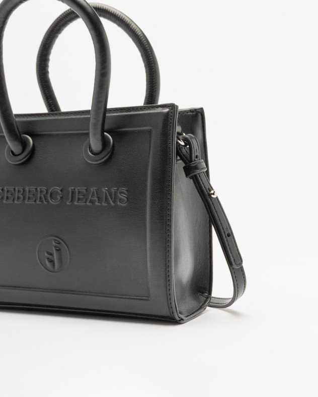 Iceberg Jeans 7212-6934 Black Handbag - Black