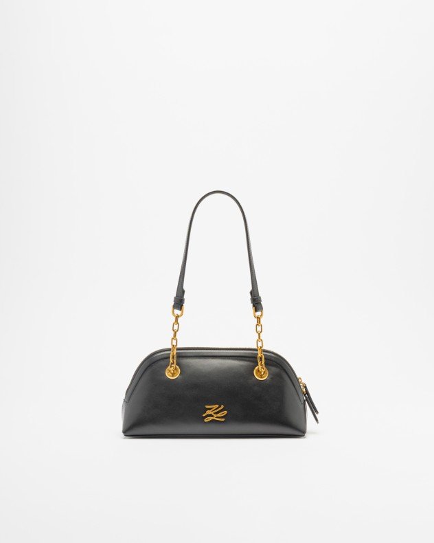 Karl Lagerfeld K/Autograph SM Bowling SHB Black Shoulder bag - Black
