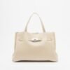 Dkny Bryar LG Satchel Beige Handbag - Beige