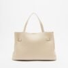 Dkny Bryar LG Satchel Beige Handbag - Beige
