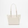 Karl Lagerfeld K/EYELETS MD Tote Black Tote bag - White