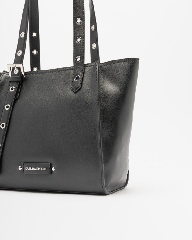 Karl Lagerfeld K/EYELETS MD Tote Black Tote bag - Black