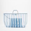 Karl Lagerfeld Ikon Mesh XXL Tote Blue Tote Bag - Blue