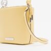Karl Lagerfeld Ikon Smooth Out Rope SM Bucket Yellow Bucket bag - Yellow