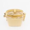 Karl Lagerfeld Ikon Smooth Out Rope SM Bucket Yellow Bucket bag - Yellow