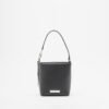 Karl Lagerfeld Ikon Smooth Outline SM Bucket Taupe Bucket bag - Black
