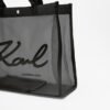 Karl Lagerfeld K/Signature Mesh Shopper Black Shopper bag - Black