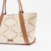 Karl Lagerfeld K/Ville MD Tote EMB Canvas Beige Tote bag - Beige