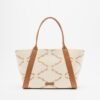 Karl Lagerfeld K/Ville MD Tote EMB Canvas Beige Tote bag - Beige