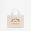 Karl Lagerfeld K/RSG Square Medium Tote Beige Tote bag - Beige