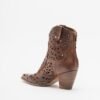 PROF ANDY Camel Ankle Boots - Camel