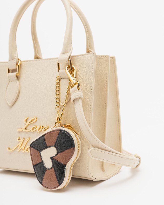 Love Moschino JC4274PP0O Black Handbag - Beige