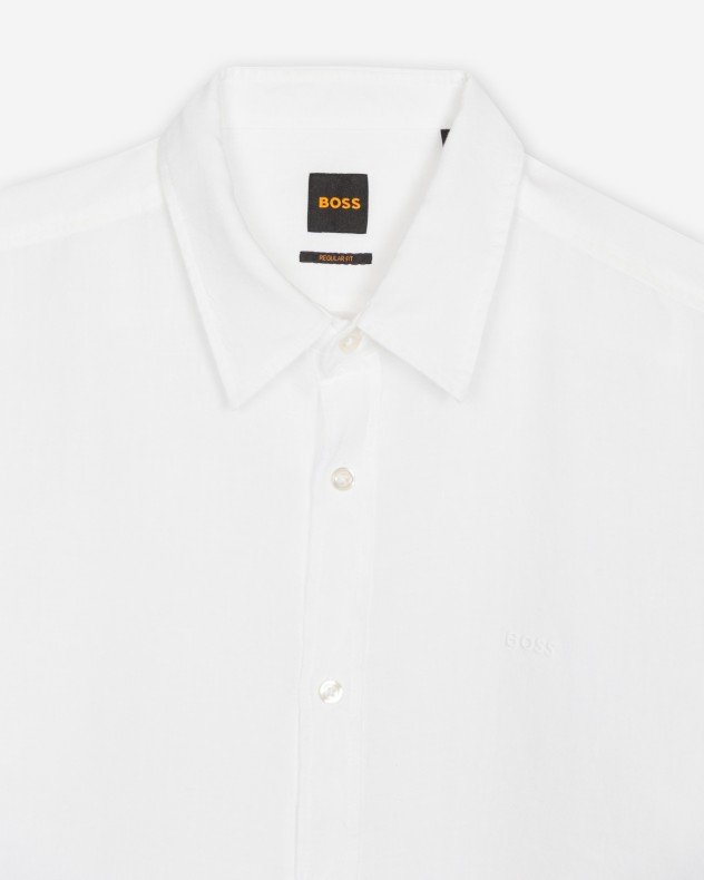 Boss Relegant White Shirt - White