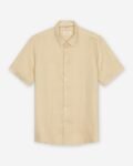 Seinse CE1083SS Green Short sleeve shirt - Beige