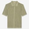 Seinse ME3204SS Beige Shirt - Green