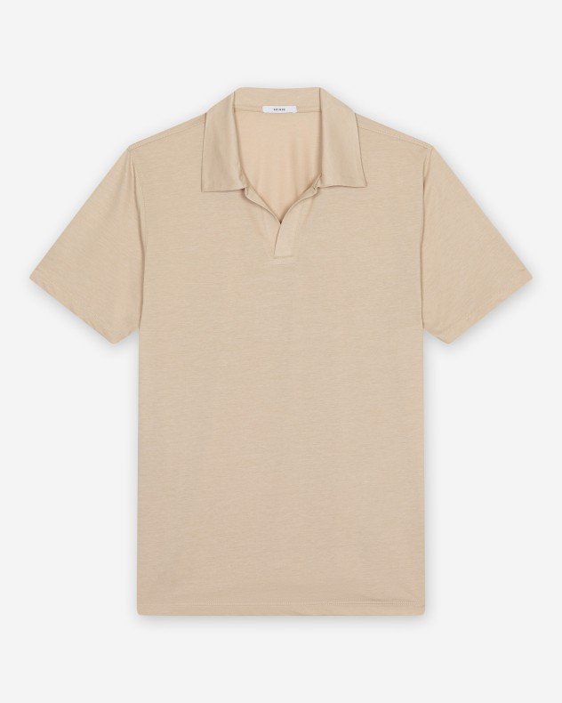 Seinse PE3269SS Gray Polo shirt - Beige