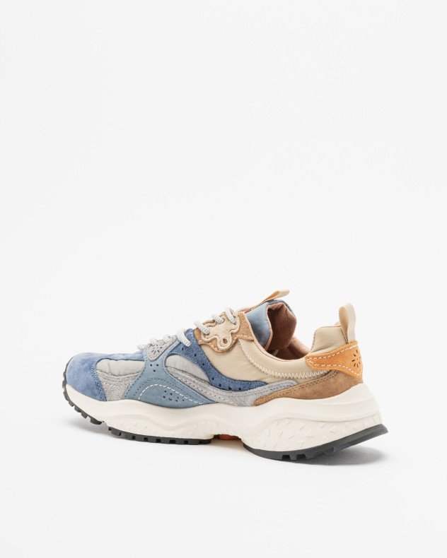 Flower Mountain WAVE MAN Blue Sneakers - Blue