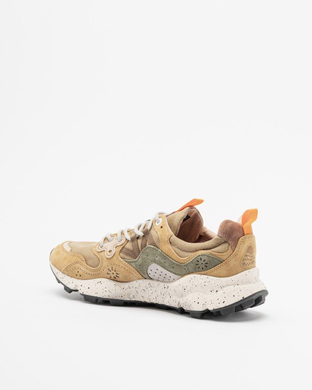 Flower Mountain YAMANO 3 MAN Camel Sneakers - Camel
