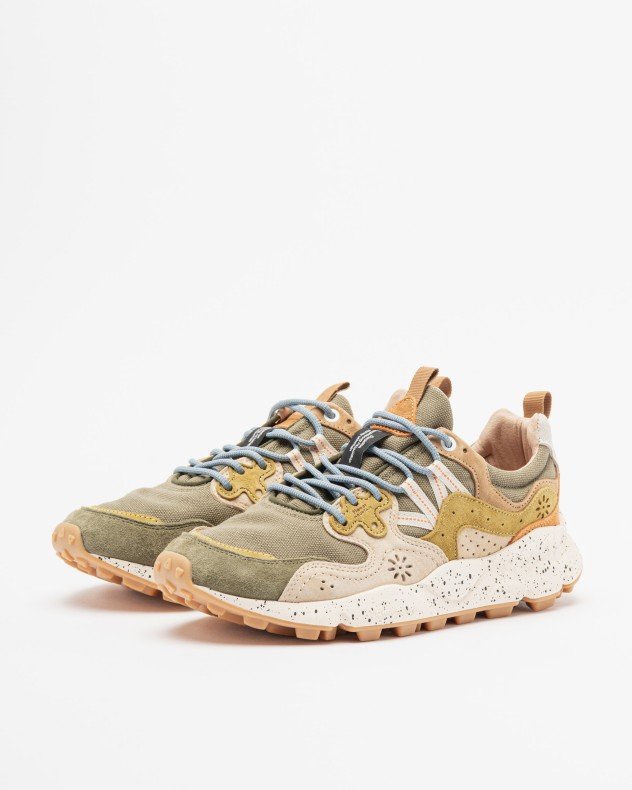 Flower Mountain YAMANO 3 UNI Green Sneakers - Green