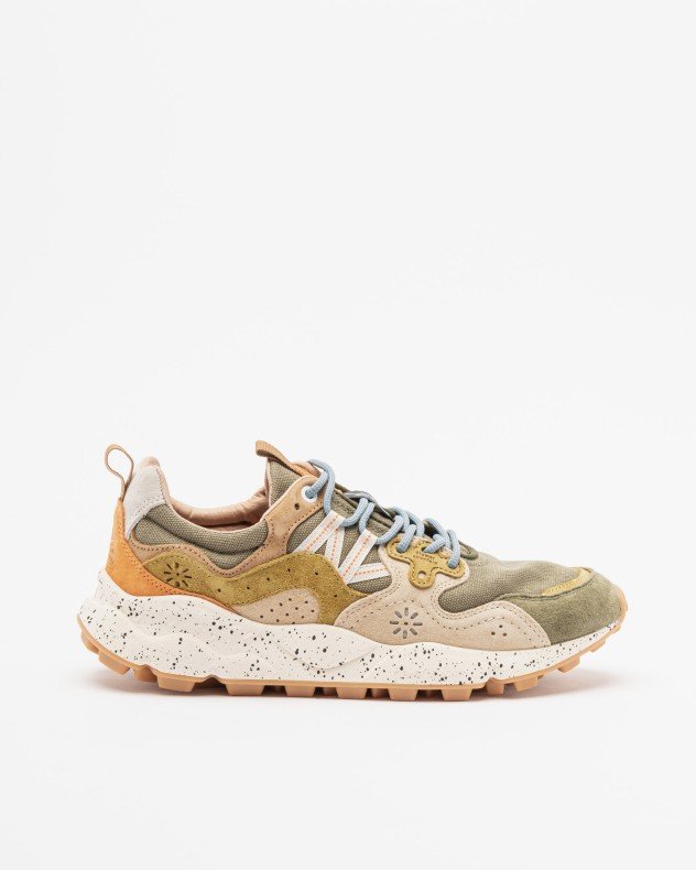 Flower Mountain YAMANO 3 UNI Green Sneakers - Green