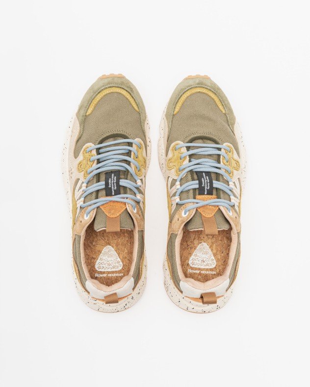 Flower Mountain YAMANO 3 UNI Green Sneakers - Green