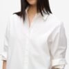 Karl Lagerfeld Classic Relaxed Poplin Shirt White Shirt - White