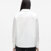 Karl Lagerfeld Classic Relaxed Poplin Shirt White Shirt - White